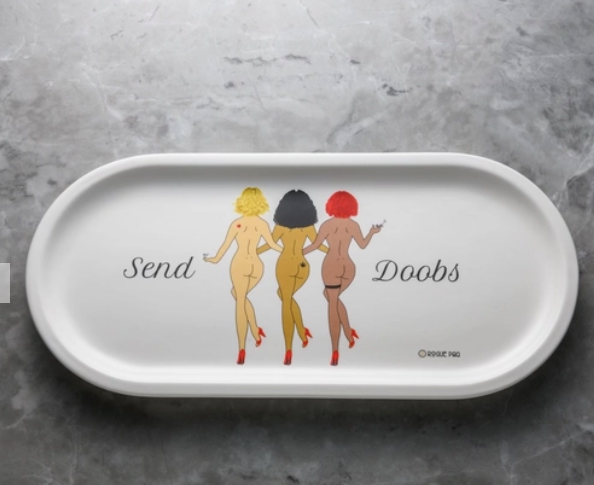 Send Doobs Large Porcelain Valet Tray