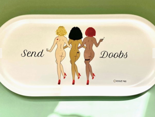 Send Doobs Large Porcelain Valet Tray