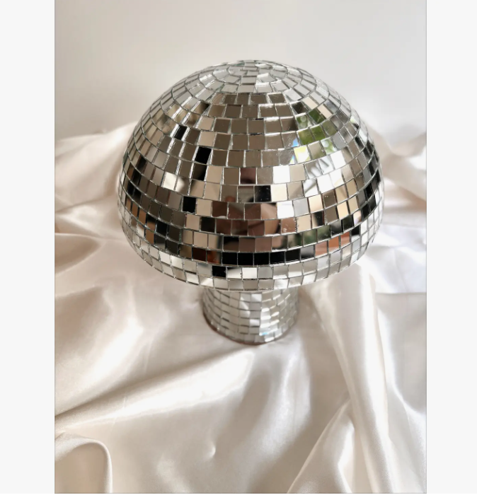 Silver Disco Mushroom