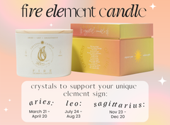 Fire Elements Candle 12oz