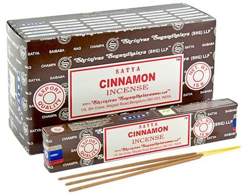 Satya - Cinnamon Incense Sticks (15 g.)