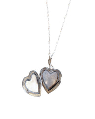 Vintage Silver Locket necklace