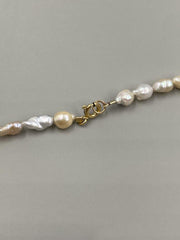 Multicolor Baroque Freshwater Pearl Necklace