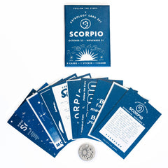 Astrology Card Pack - Scorpio (Oct 23 - Nov 21)