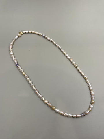 Multicolor Baroque Freshwater Pearl Necklace