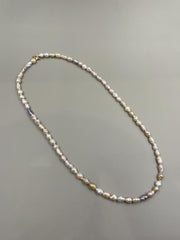 Multicolor Baroque Freshwater Pearl Necklace