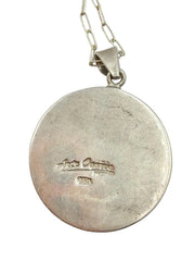 Three Little Birds - Vintage Peruvian Gourd necklace