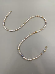 Multicolor Baroque Freshwater Pearl Necklace