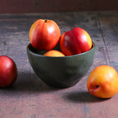 Organic Soup/Fruit Bowl Greenery Stoneware 18.87 Oz