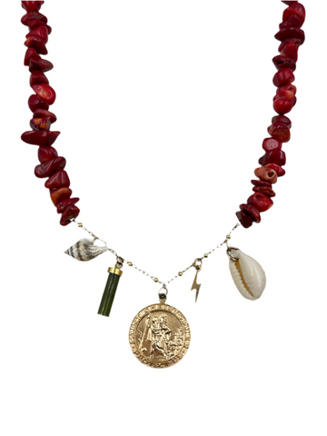 Cha cha charm necklace
