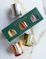 Holiday Candle Collection | Votive Candle Trio Gift Set