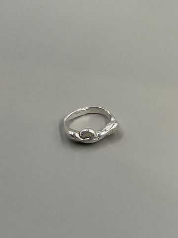 Silver Current Ring