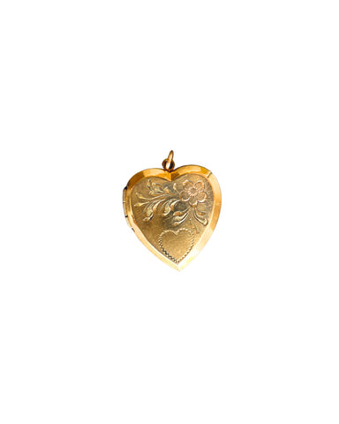 Vintage 14k gf mini locket