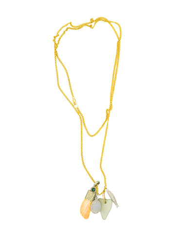 Sea Treasures charm necklace