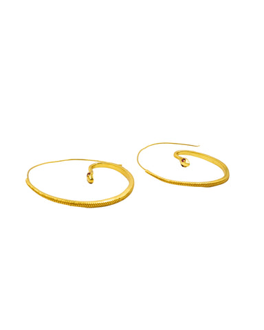Serpent earrings