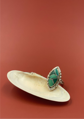 Vintage Silver and Turquoise Ring