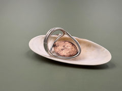 Mexican Modernist Sterling Silver & Copper Ring  (c. 1960s–1970s)
