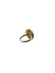 Night Bloom Cameo Signet Ring