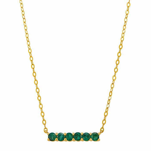 Emerald necklace
