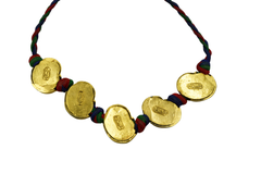 Vintage YSL Spring/ Summer 1977 shell collar necklace