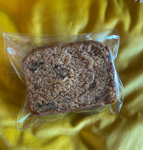 Vegan Zucchini Walnut Loaf by Alchemy Outpost