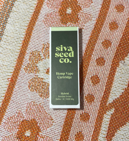 Siva Seed - Hemp Vape Cartridge Hybrid - Sunday Driver