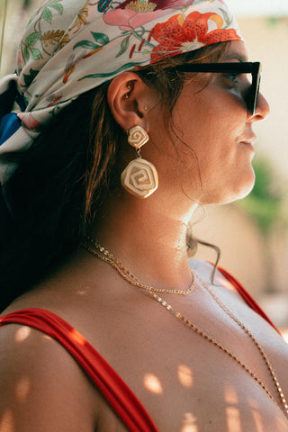 vintage statement earrings