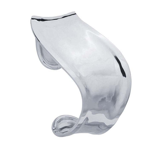 Sterling Silver Wave Cuff