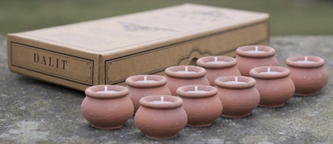 Handmade Clay Candles - Rahul Box of 10