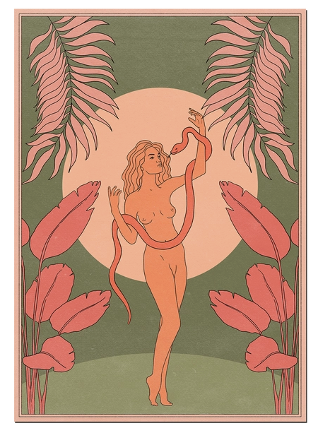 Snake Charmer Print