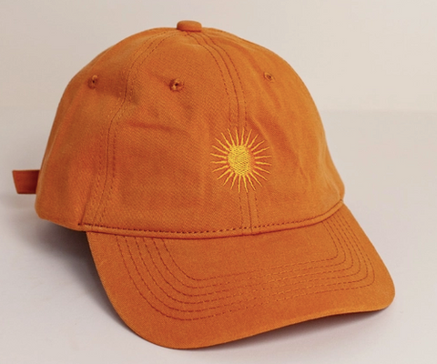 Sunshine Embroidered Cap