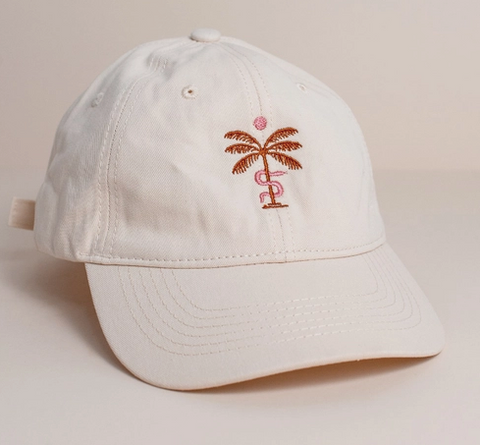 Palm Embroidered Cap