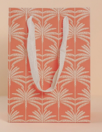 Palm Print Small Gift Bag