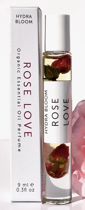 Rose Love Roll-On Perfume Organic Fragrance Oil