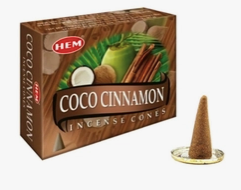 COCO - Cinnamon , Incense Cone