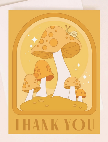 Thank You Magic Mushroom Card
