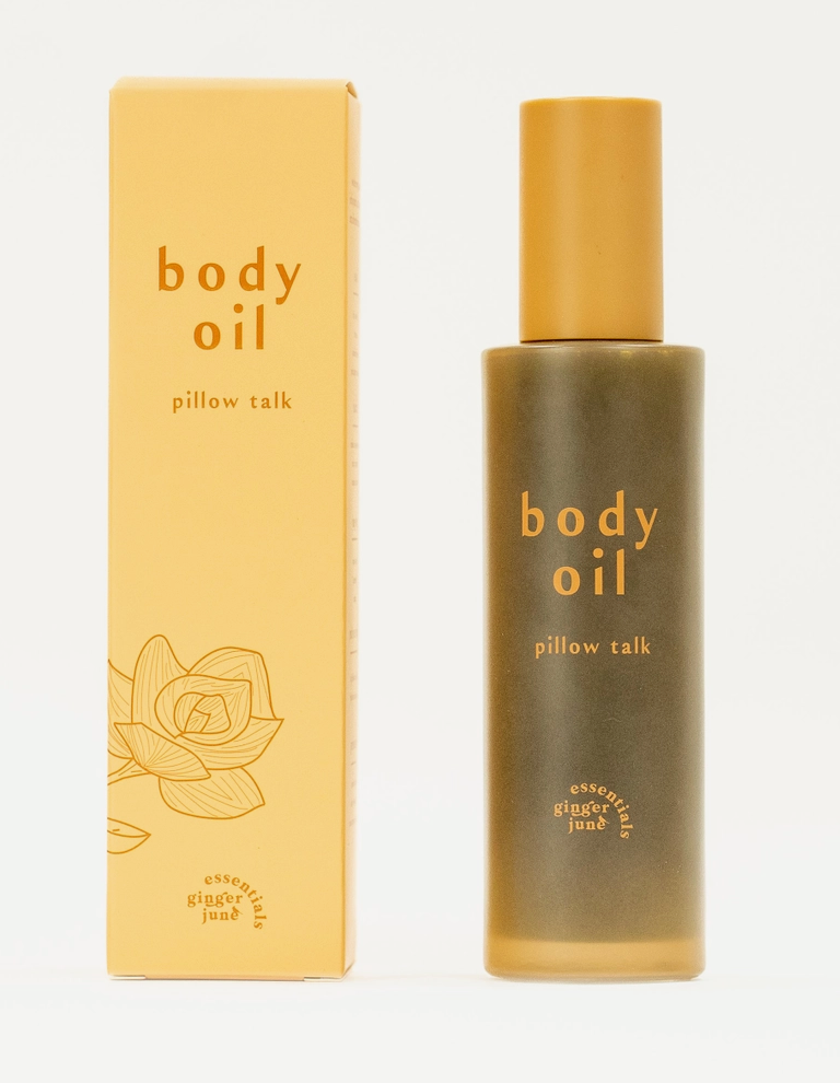 Ginger and June Body Oil: Pillow Talk