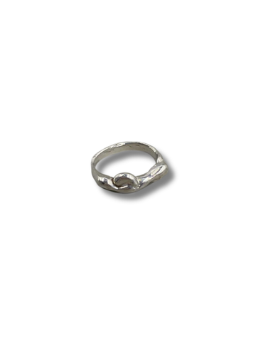 Silver Current Ring