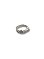 Silver Current Ring