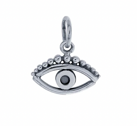 Sterling Evil Eye Charm