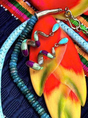 spiral earring