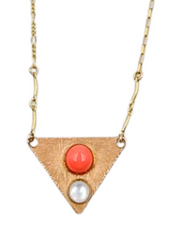 Pyramid Eclipse Necklace