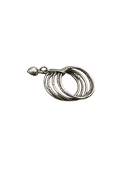 Linked Love Sterling Heart Ring