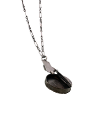 Vintage Secret Compartment Spiral Necklace