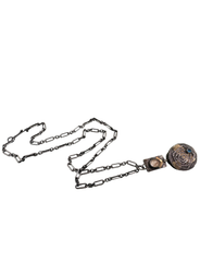 Vintage Secret Compartment Spiral Necklace