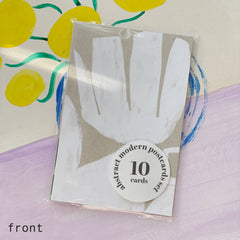 Pack of 10 Midcentury Modern Postcards