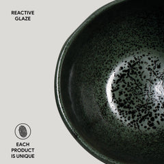 Organic Soup/Fruit Bowl Greenery Stoneware 18.87 Oz
