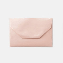 Notecard/Envelope Set: Blush with Gold edges
