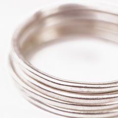 Handmade Sterling Silver Band Rings
