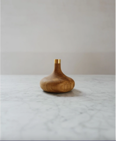 Oak Candle Holder